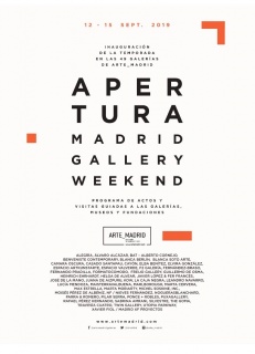 Apertura Madrid Gallery Weekend 2019