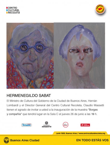 Hermenegildo Sábat, Borges y compañía