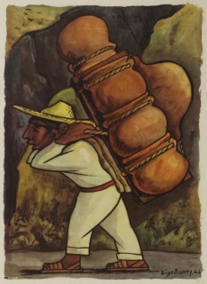 Diego Rivera. El cargador de ollas