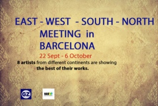 East West South North. Meeting in Barcelona
