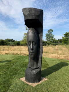 Jaume Plensa, Wilsis (oak), 2019. Cast in bronze, dimensions variable, edition 1 of 5. Courtesy of Gray, Chicago/New York and Galerie Lelong & Co., New York. Photo: Tria Giovan