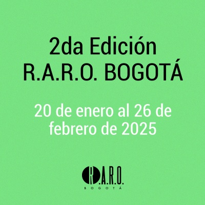 2da edición de R.A.R.O. Bogotá