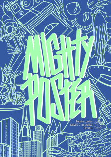 Ada Díez, Mighty Poster