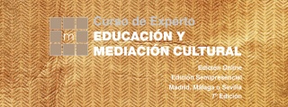 Experto en Educación y Mediación Cultural Semipresencial (Madrid, Málaga y Sevilla) 7ª Edición.