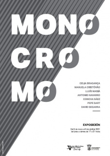 Exposición Monocromo, cartel