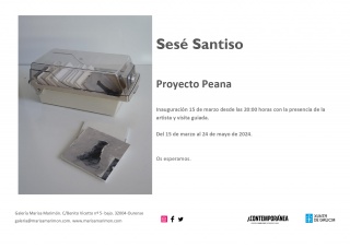 Sesé Santiso. Proyecto Peana