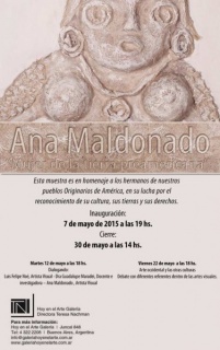 Ana Maldonado, Mujer de la tierra preamericana