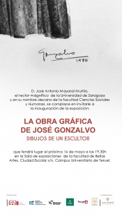 La obra gráfica de José Gonzalvo. Dibujos de un escultor