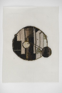Narelle Jubelin, Shumakon. Petit point. Algodón y seda. 2002-2018 — Cortesía de la Galería Nordés