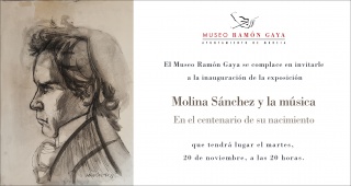 Molina Sánchez y la música