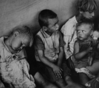 ©Nicolás Muller. Niños hungaros. Hungría, 1936