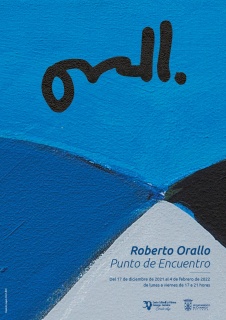 Cartel exposición Roberto Orallo