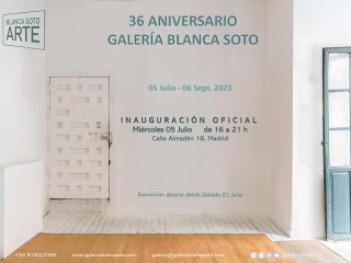 36 aniversario Galería Blanca Soto