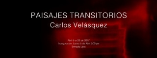 Carlos Velásquez. Paisajes transitorios
