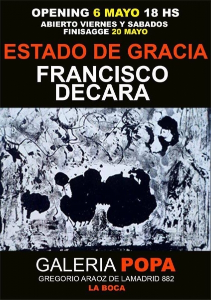 Francisco Decara. Estado de gracia