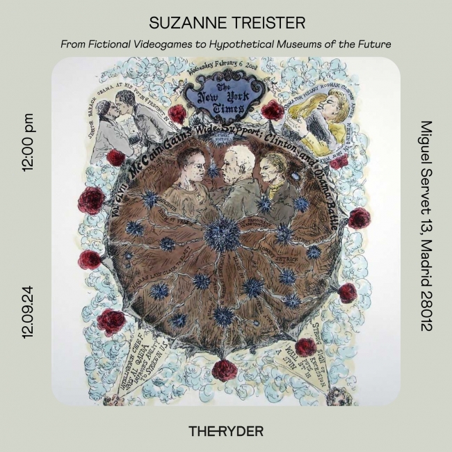 Suzanne Treister. From Fictional Videogames to Hypothetical Museums of the Future