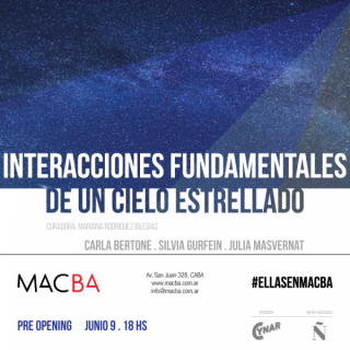 Interacciones fundamentales de un cielo estrellado