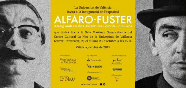 Alfaro-Fuster. Assaig amb el dits. Escultures - escrits - dibuixos