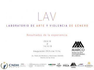 Resultados de la Experiencia de LAV-Laboratorio de Arte y violencia de género