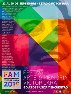 Afiche FAM Víctor Jara