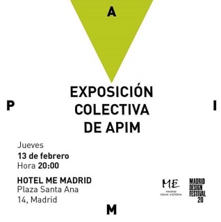Cartel exposición APIM_Madrid Desing Fest