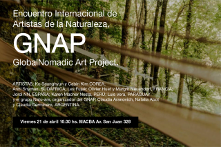 Encuentro Internacional de Artistas de la Naturaleza, GNAP (Global Nomadic Art Project)