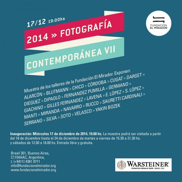 2014 >> Fotografía Contemporánea VII