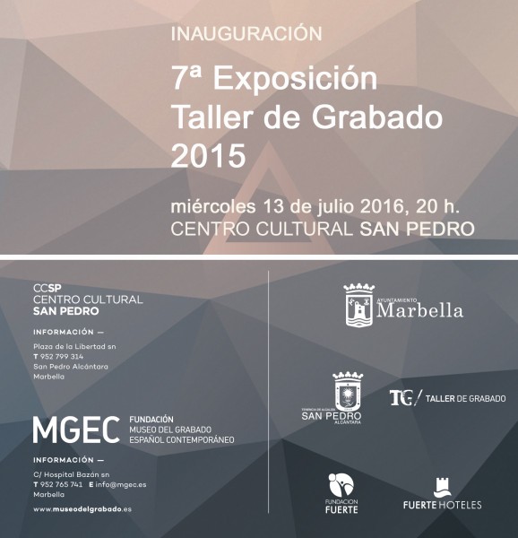 7ª Exposición Taller de Grabado 2015