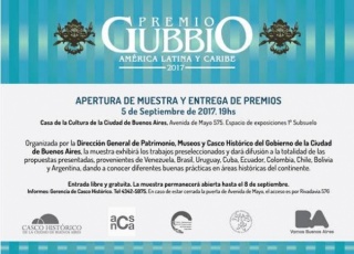 Apertura de la muestra “Premio Gubbio Sección América Latina y Caribe”