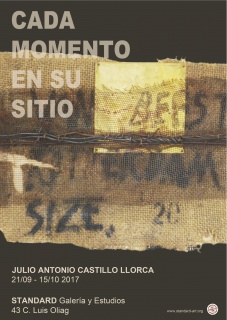 Julio Antonio Castillo Llorca. Cada momento en su sitio
