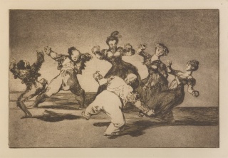 Loucuras Anunciadas - Francisco Goya - Disparate Alegre (800). Imagen cortesía Mateus Almeida de Vasconcelos