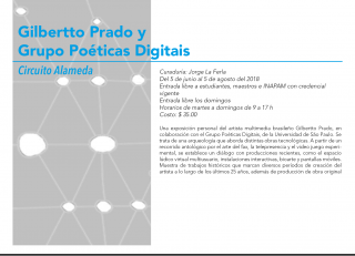 Gilbertto Prado y Grupo Poéticas Digitais