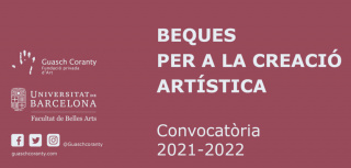 Beques per a la creació artística 2021-2022