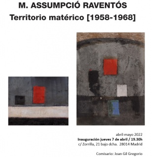 Maria Assumpció Raventós. Territorio materico [1958-1968]
