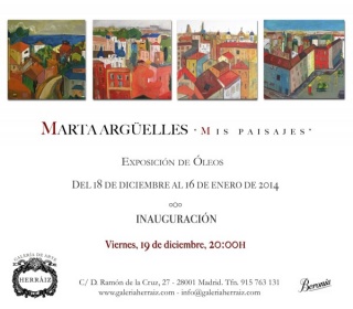 Marta Argüelles, Mis paisajes