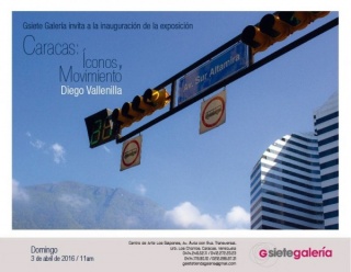 Diego Vallenilla, Caracas: Íconos y movimiento