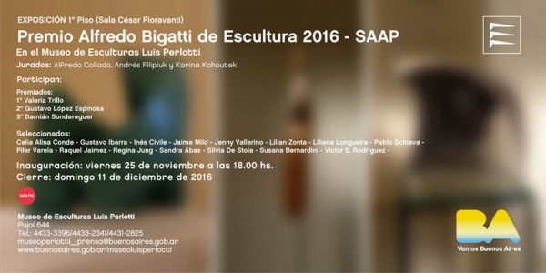 Premio Alfredo Bigatti de Escultura 2016