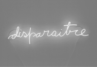 Disparaitre, 2012, obra de Julieta Hanono