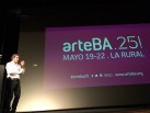 Alec Oxenford, presidente de artBA, en la presentación de la próxima edición