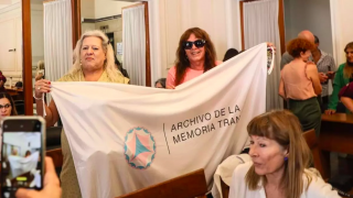 Compañeras del Archivo de la Memoria Trans Argentina