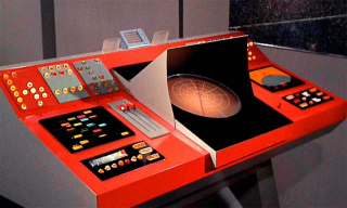 Ad Minoliti: "Nave Vermelhe". 'Transporter room (1966) Star Trek original series'. Cortesía de Kunsthalle Lissabon