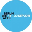 Berlin Art Week 2015.