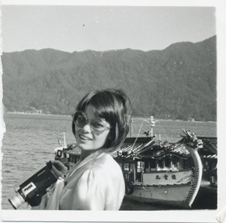 Carla Stellweg en el viaje a Osaka, Expo ´70, 1970  Cortesía de MUCH