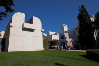 Edificio de la Fundació Joan Miró, en la Montaña de Montjuic, realizado por Josep Lluís Sert. Cortesía de la Fundació Joan Miró
