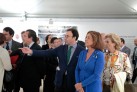Chema de Francisco, dr. de Estampa, con la alcaldesa Ana Botella en la inauguración de Estampa 2014