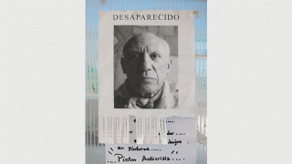 Rogelio López Cuenca. Desaparecido, 2014. Fotografía, 160 x 120 cm. Colección del artista, Galería Juana de Aizpuru