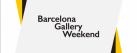 Cartel de Barcelona Gallery Weekend