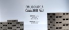 Cartel de la exposición de Emilio Chapela. Cortesía Galería Pilar de Sao Paulo