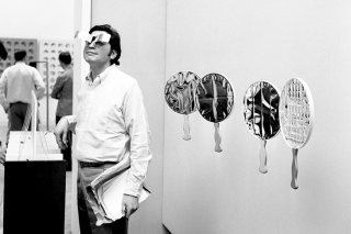 Julio Le Parc en la Bienal de Venecia,1966. Cortesía Atelier Le Parc y CCK