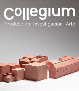 Logo y maqueta del futuro museo de Collegium